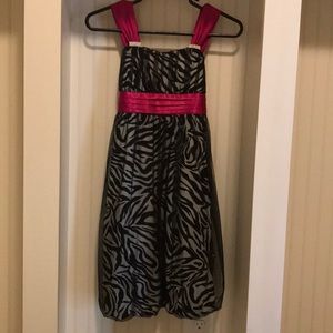 Kids Balloon Hem Dress